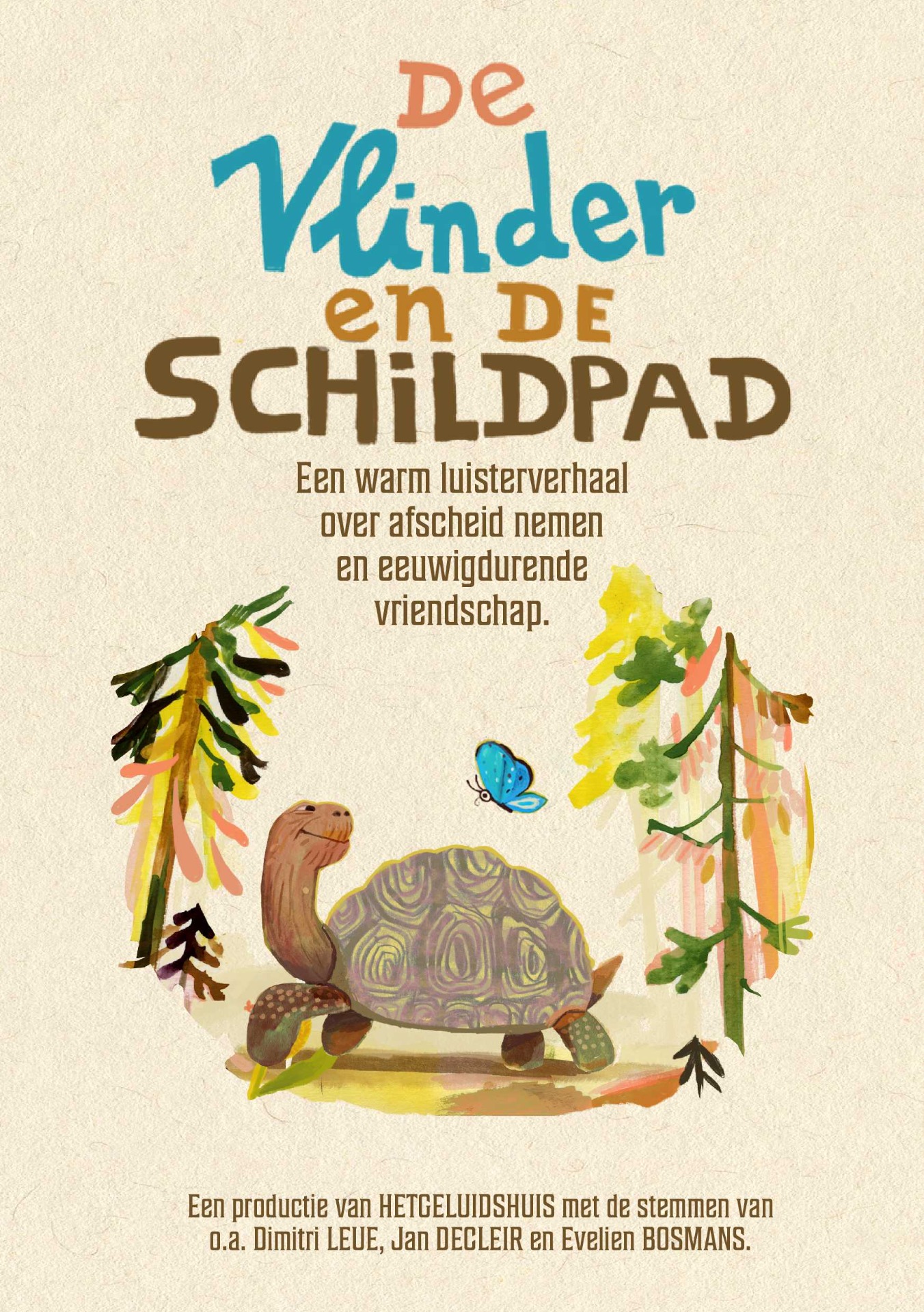 Luisterverhaal: De Vlinder en de Schildpad