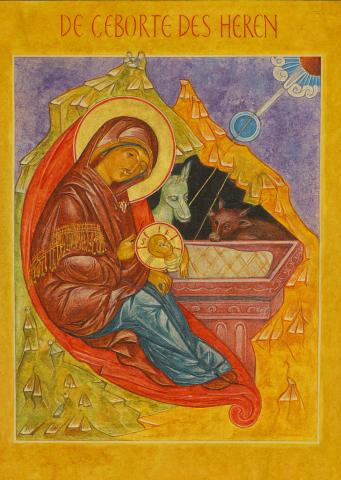 icoon De geboorte van de Heer van Atelier Silouan
