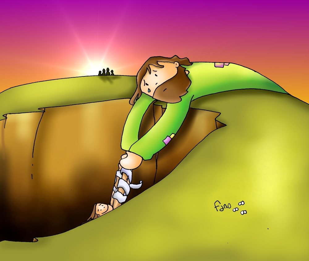 Jezus en Lazarus ©Fano