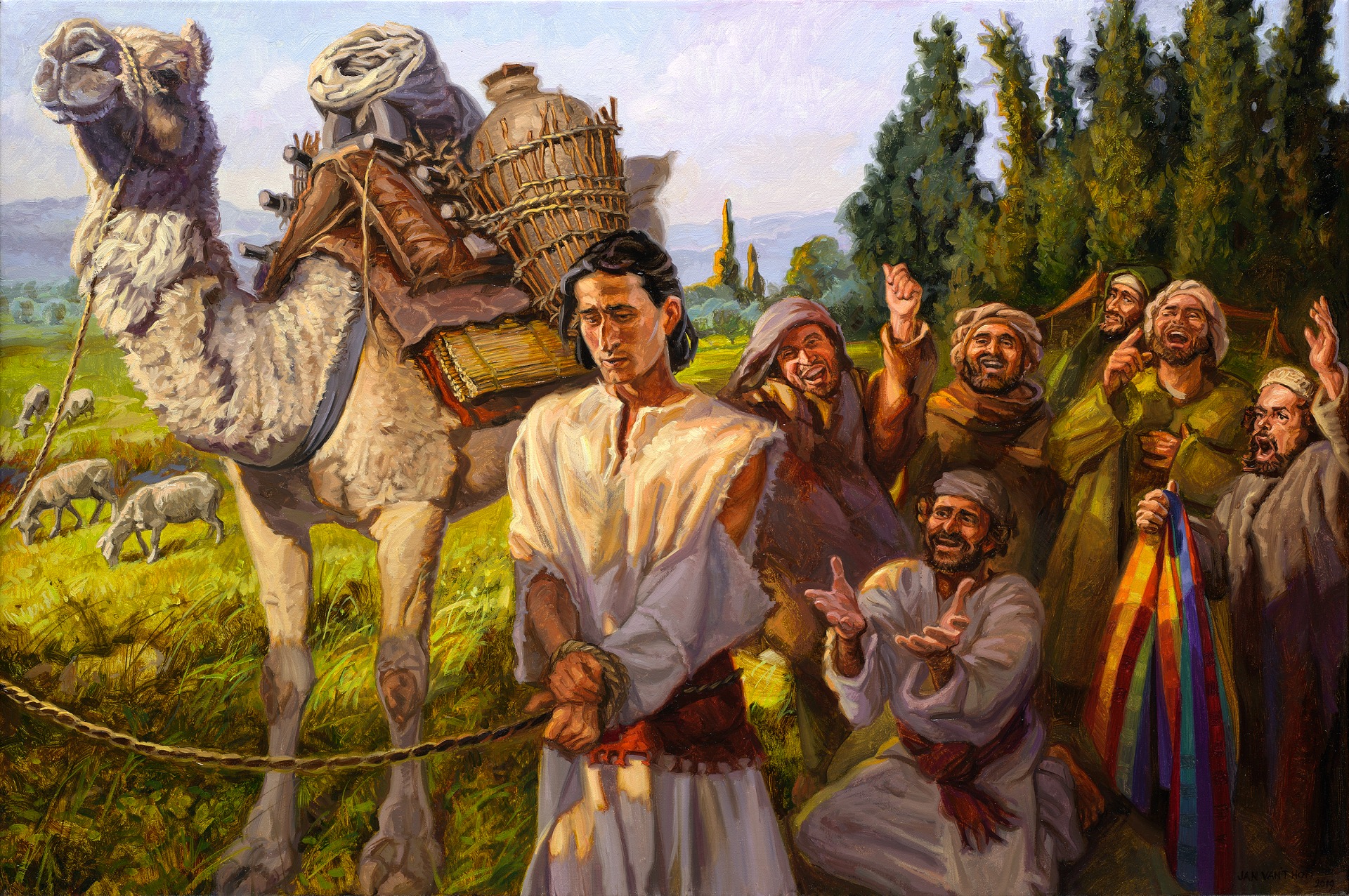 © Joseph sold by his brothers - Gospel Images