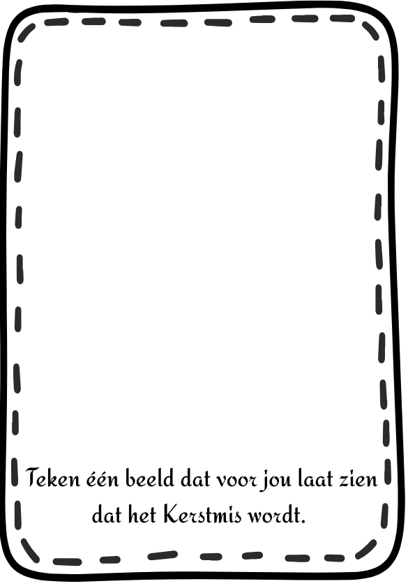 PDF - Kaartjes Wat laat jou zien dat het Kerstmis wordt?